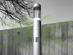 NewTec CONO tubo, module voor licht- en geluidszuil van Bergmeister.