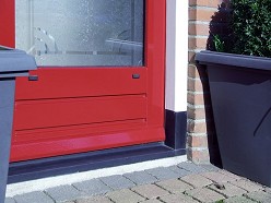 Holonite onderdorpel met hoge neut