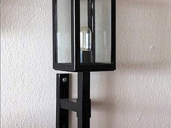 Buitenlamp Parijs 1900, voor particulier en project.
