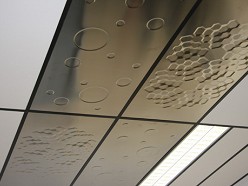 Custom-made metalen plafondpanelen