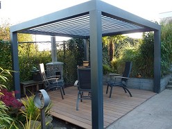 Vrijstaande terrasoverkapping van Biossun