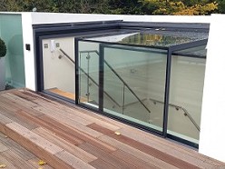 Elektrisch dakluik Sliding Box, toegang voor dakterras, daktuin en groendak