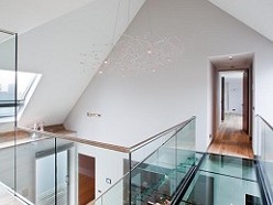 Glazen balustrade