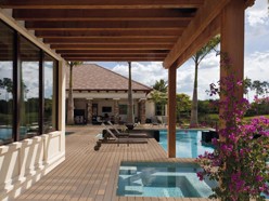 Esthec� Terrace, comfortabel en eigentijds terras