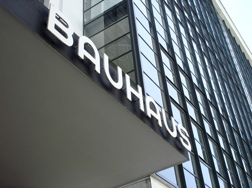 Bauhaus Dessau, entree