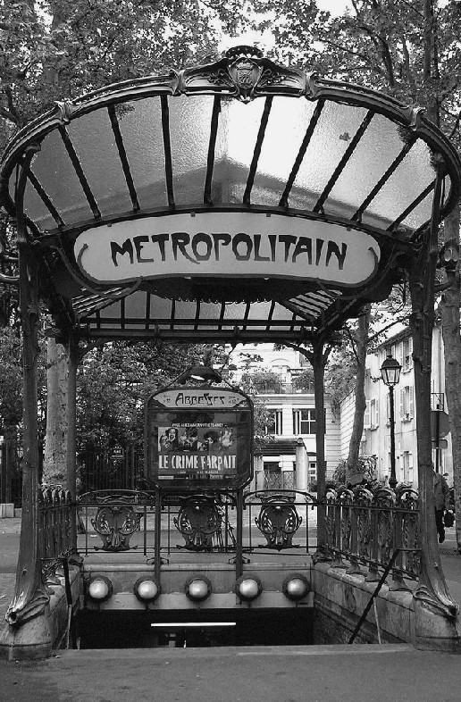 Metrostations Parijs