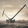 Katapult-windturbine met megavermogen