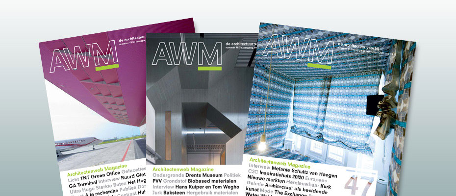 Word nu abonnee van Architectenweb Magazine