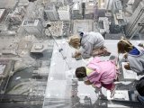 Glazen balkon voor Sears Tower