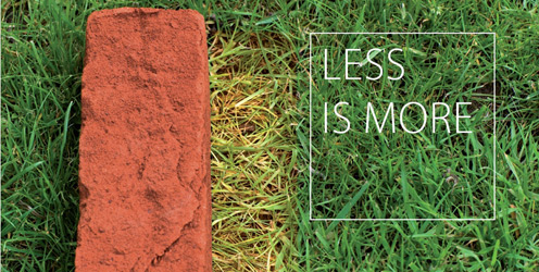 De Beeksteen� laat zien: Less is more!