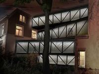 Eerste loopbrug voor vernieuwd Glasmuseum