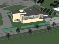 Grens loopt dwars door gemeentehuis