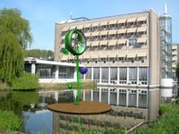 Fontein op windenergie voor campus TU Delft