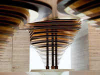 Koperen maquette van �grachtenmoskee�