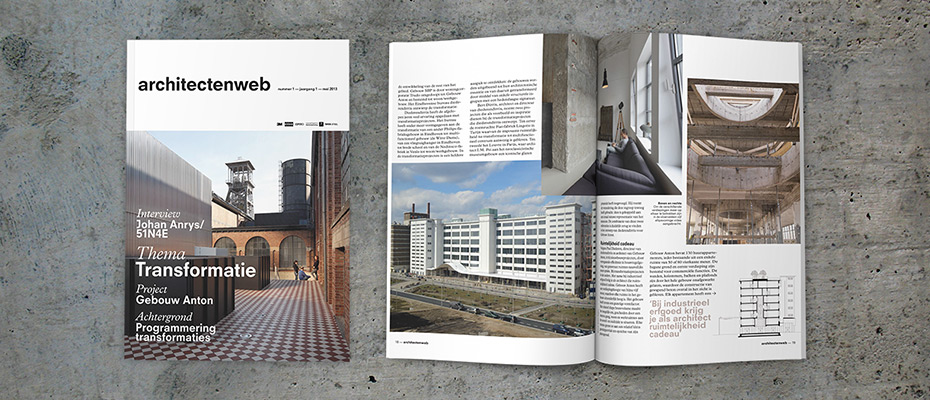 Gratis proefnummer vernieuwd Architectenweb Magazine