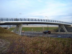 Fietsviaduct over Rijksweg N264