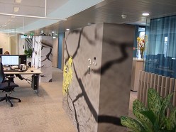 Akoestische fotoprints Provinciehuis Den Haag
