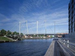 Almere Bridge - for pedestrian and bicycles