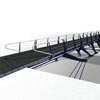 Voetgangersbrug over de Zouthaven